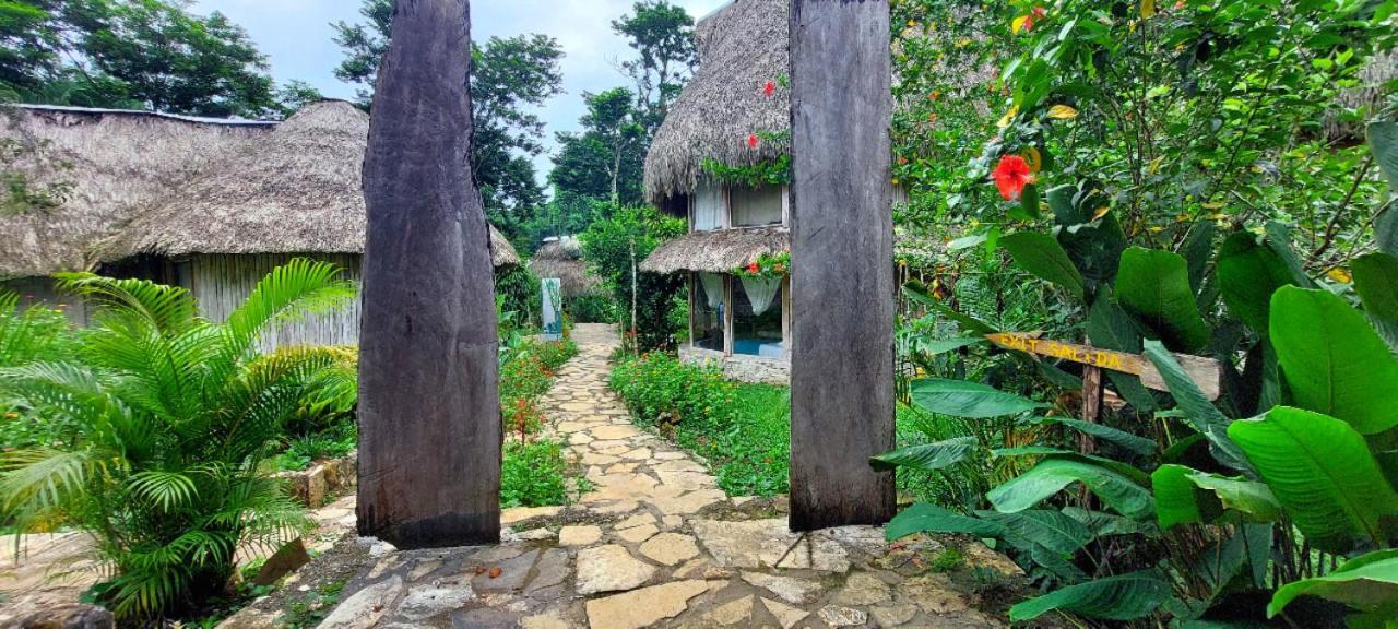 Eco Hotel Sak Nok Lacanjá Kültér fotó